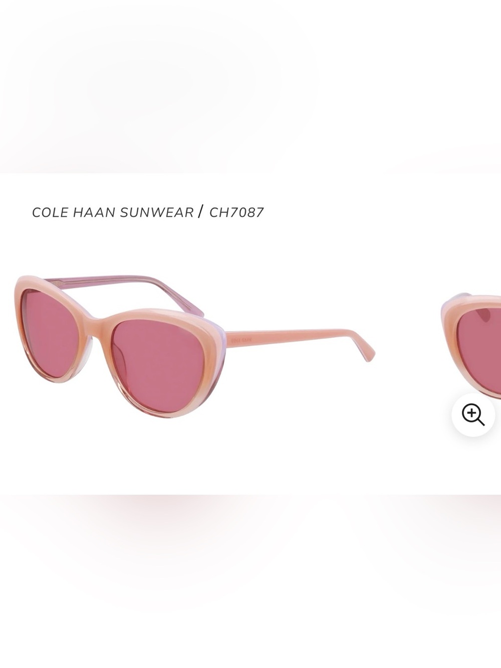 Cole Haan Women's Pink Blush Sunglasses - UV Protection